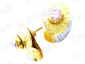 Excella Earring Model No: 5-1-2-7.2-3