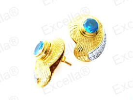 Excella Earring Model No: 5-1-2-7.3-6