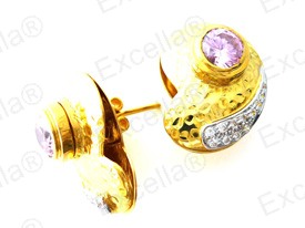 Excella Earring Model No: 5-1-2-7.4-3