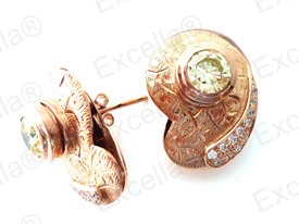 Excella Earring Model No: 5-1-2-8.2-7