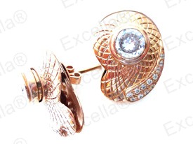 Excella Earring Model No: 5-1-2-8.3-2